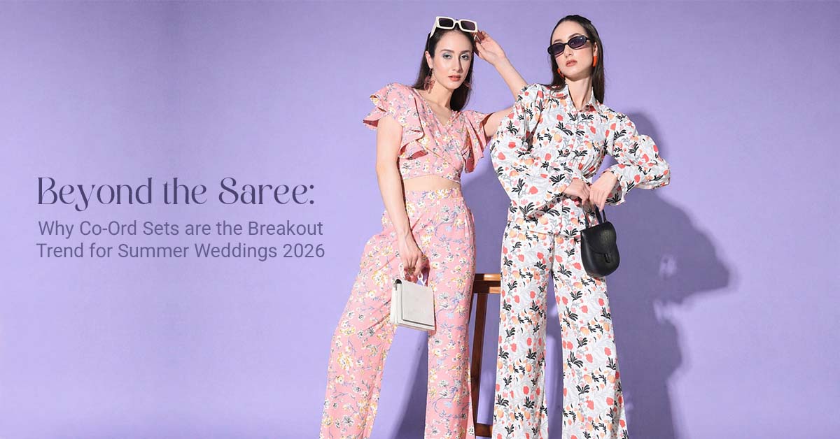 Beyond the Saree: Why Co-Ord Sets are the Breakout Trend for Summer Weddings 2026