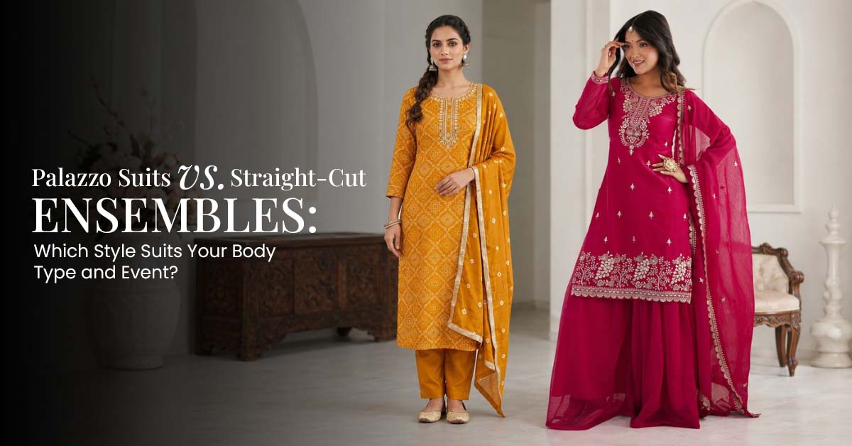 Palazzo Suits vs. Straight-Cut Ensembles: Which Style Suits Your Body Type and Event?