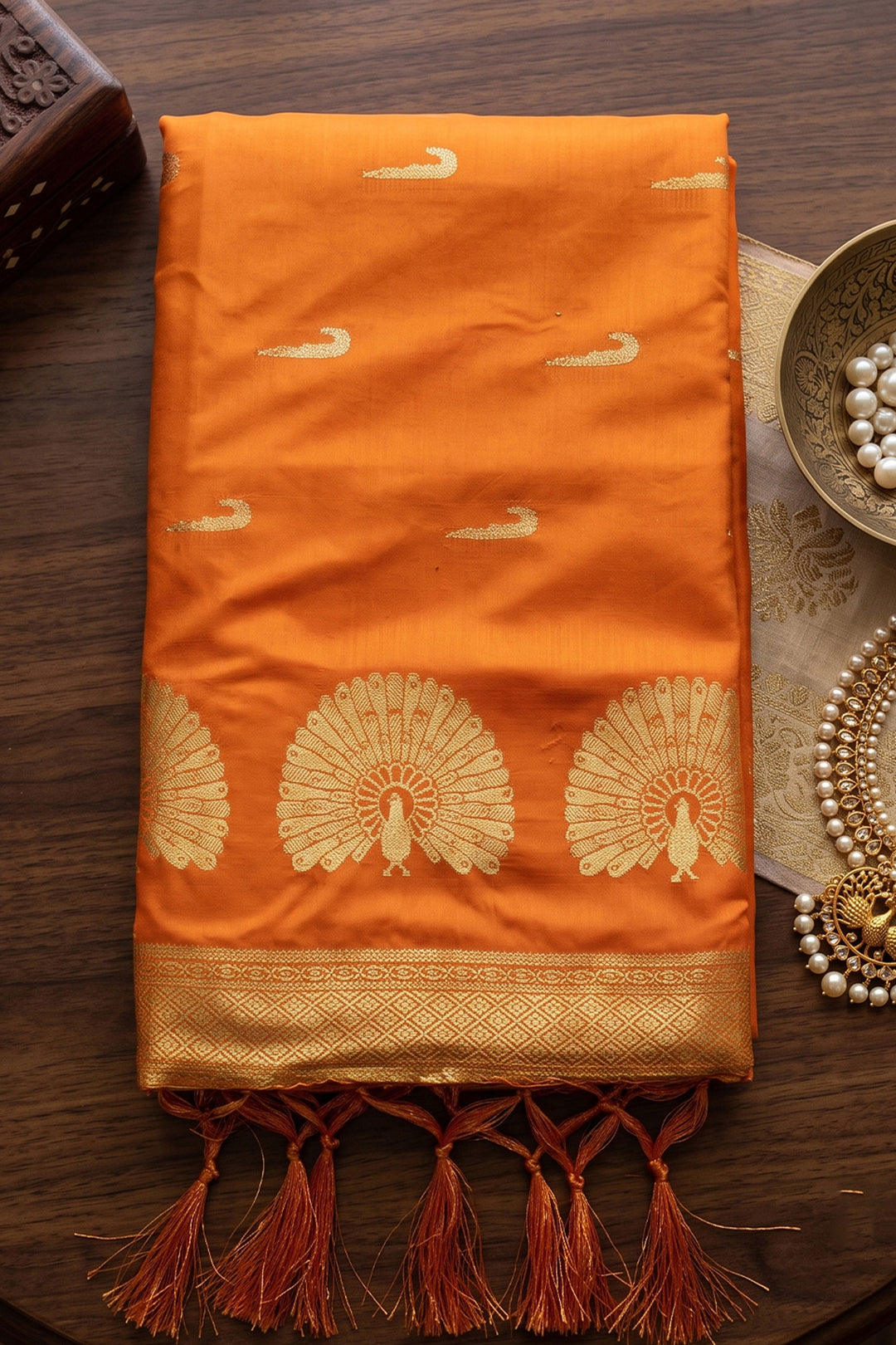 Festive Style Weaving Work Art Silk Saree In Yellow Color