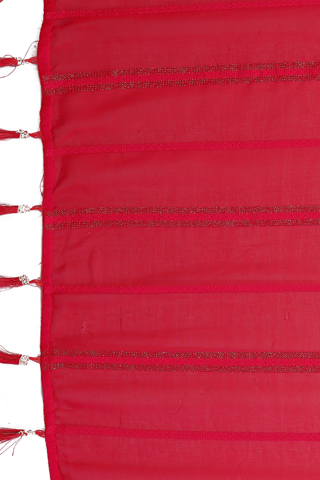 Amazing Red Color Georgette Fabric Party Style Saree | Buy Online India
