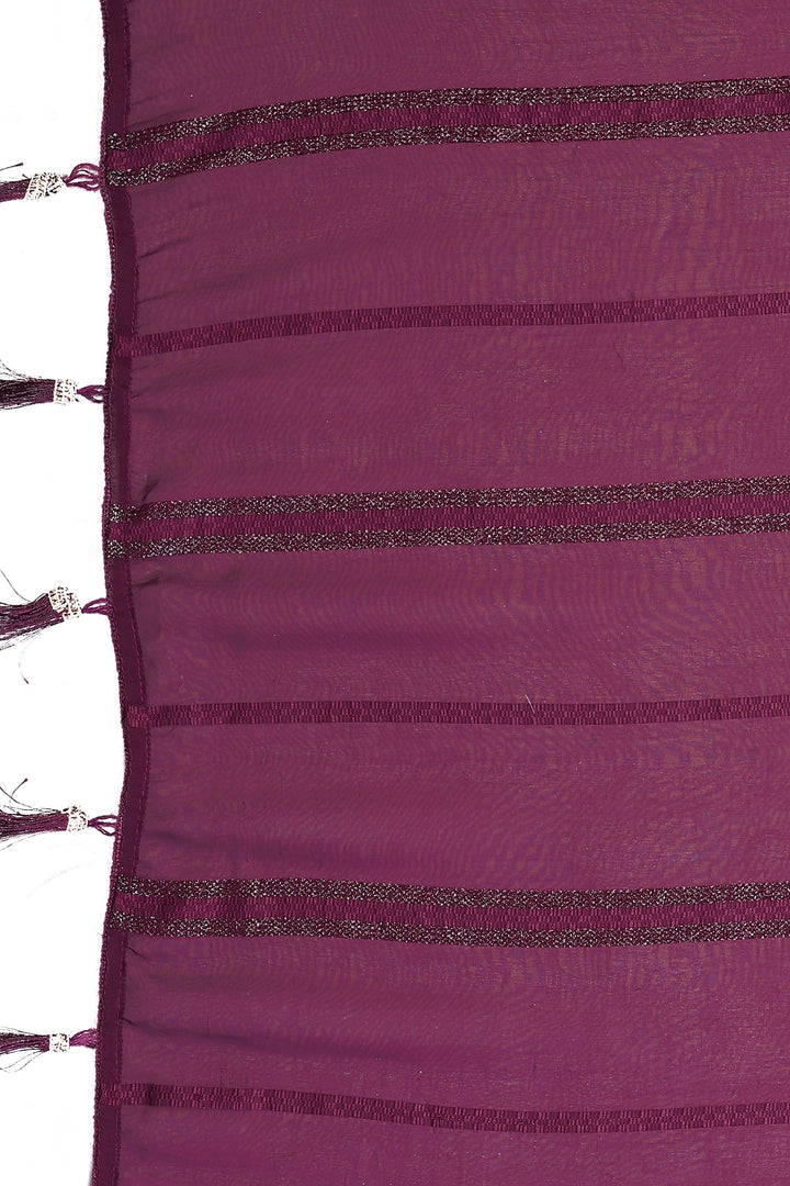 Trendy Georgette Fabric Purple Color Party Style Saree | Buy Online India