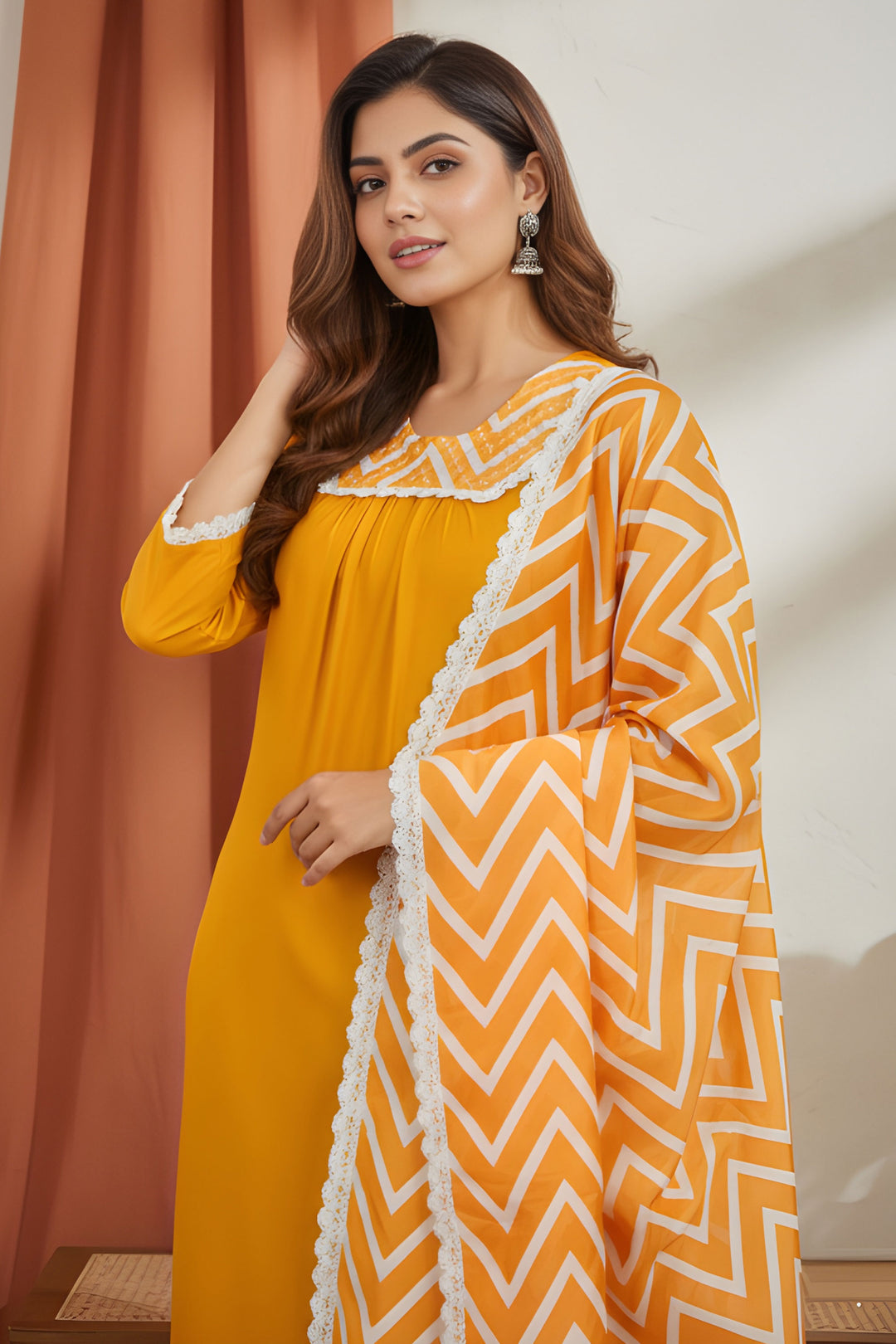 Yellow Color Rayon Fabric Princely Readymade Salwar Suit | Buy Online India