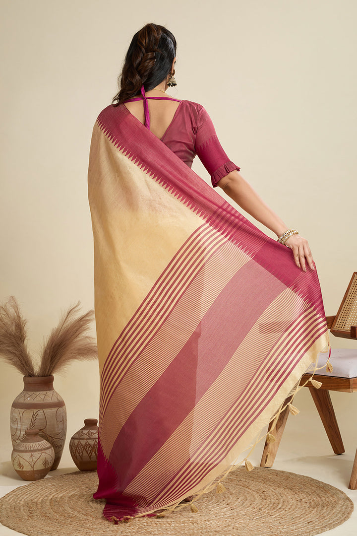 Chikoo Color Glorious Art Silk Festive Wear Saree | Buy Online India
