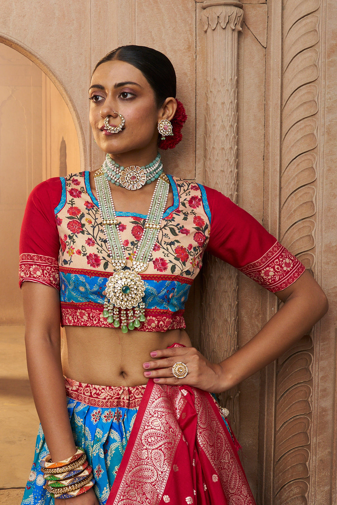 Ingenious Weaving Designs Sky Blue Color Art Silk Saree | Buy Online India