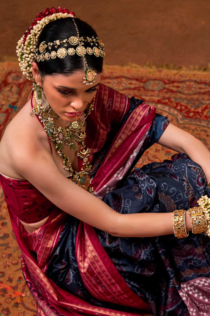 Art Silk Fabric Black Color Gorgeous Look Printed Saree | Buy Online India