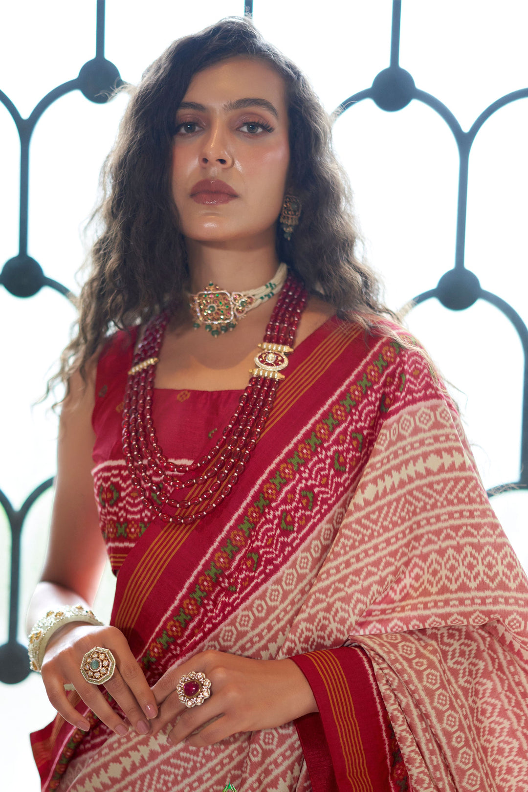 Embellished Maroon Color Art Silk Fabric Printed Saree | Buy Online India