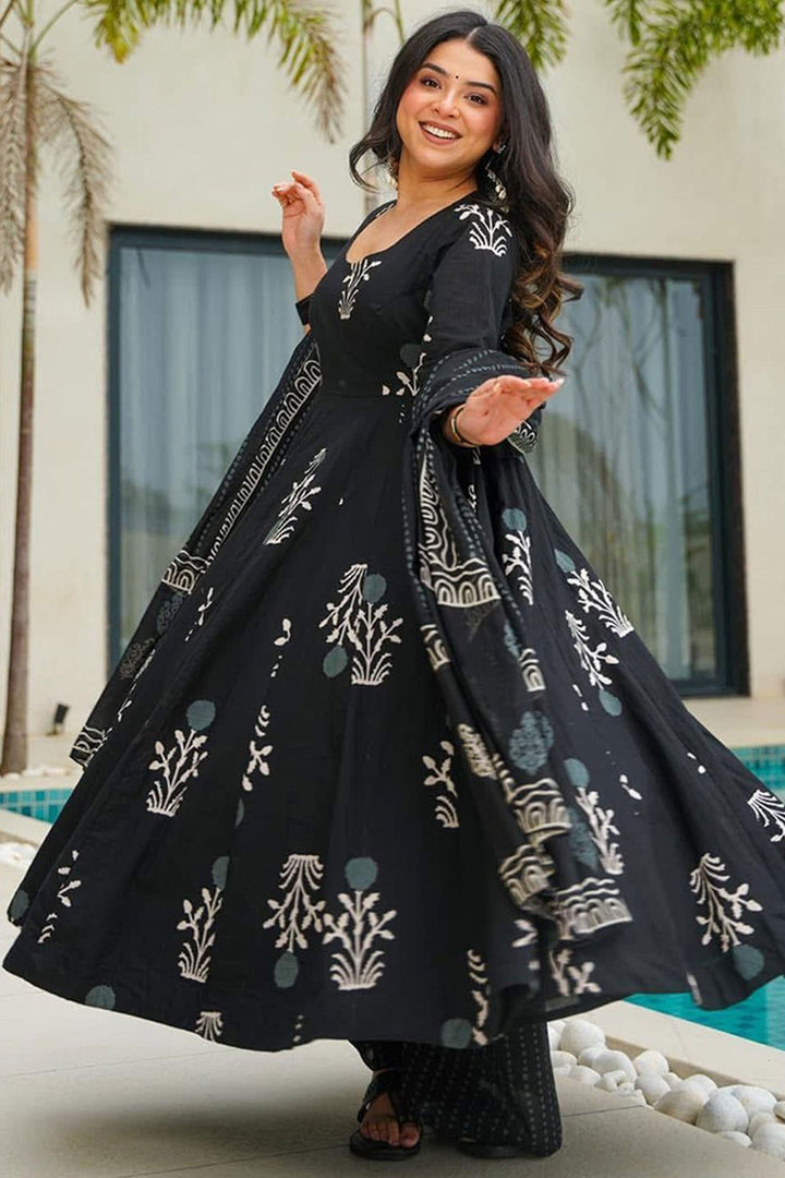 Rayon Fabric Black Color Glamorous Readymade Palazzo Suit | Buy Online India