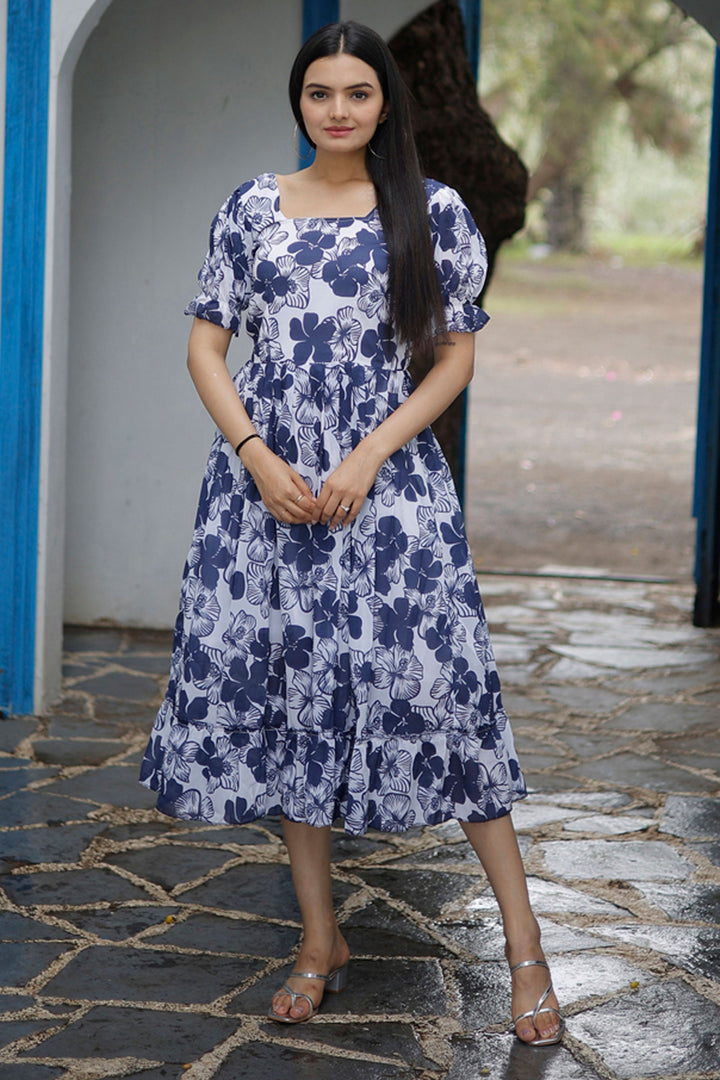 Georgette Fabric Multi Color Party Style Readymade Digital Printed Kurti | Buy Online India