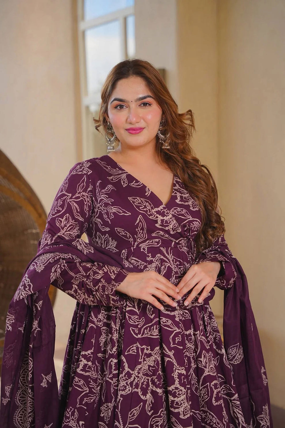 Classic Multi Color Readymade Cotton Silk Salwar Suit