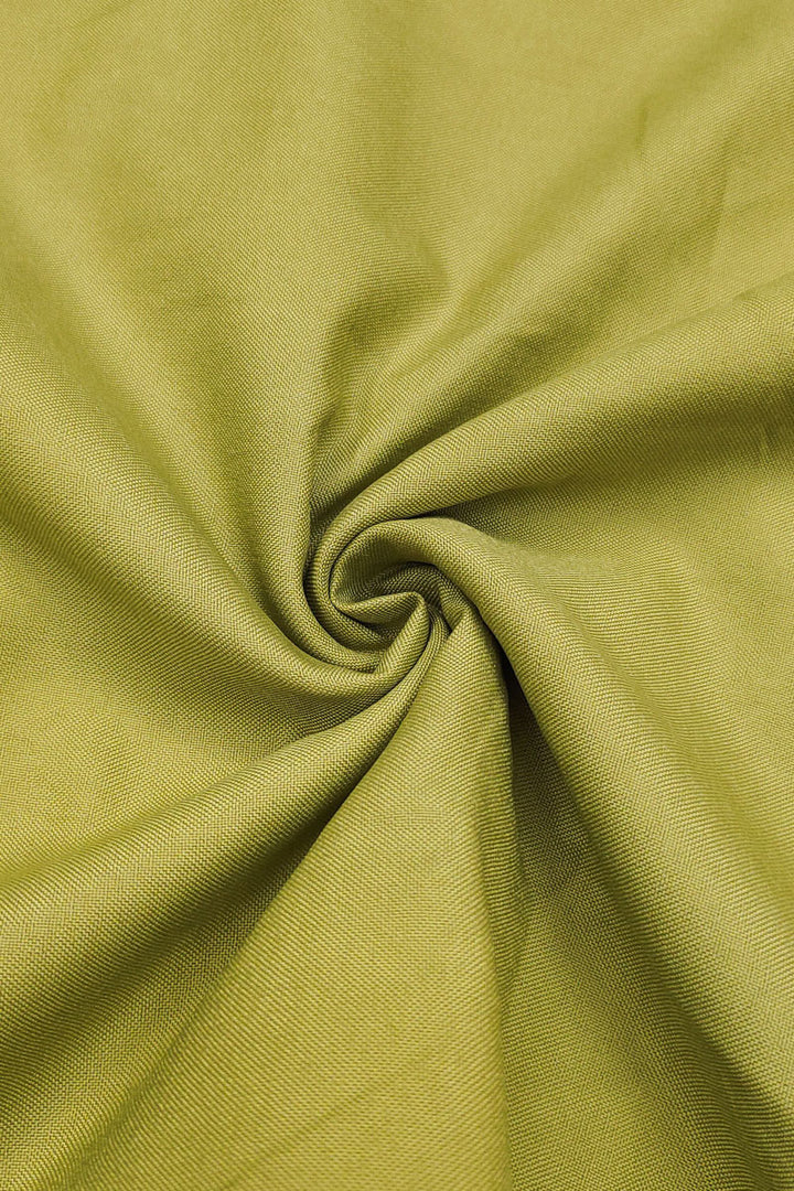Olive Color Banarasi Cotton Engaging Salwar Suit For Festive