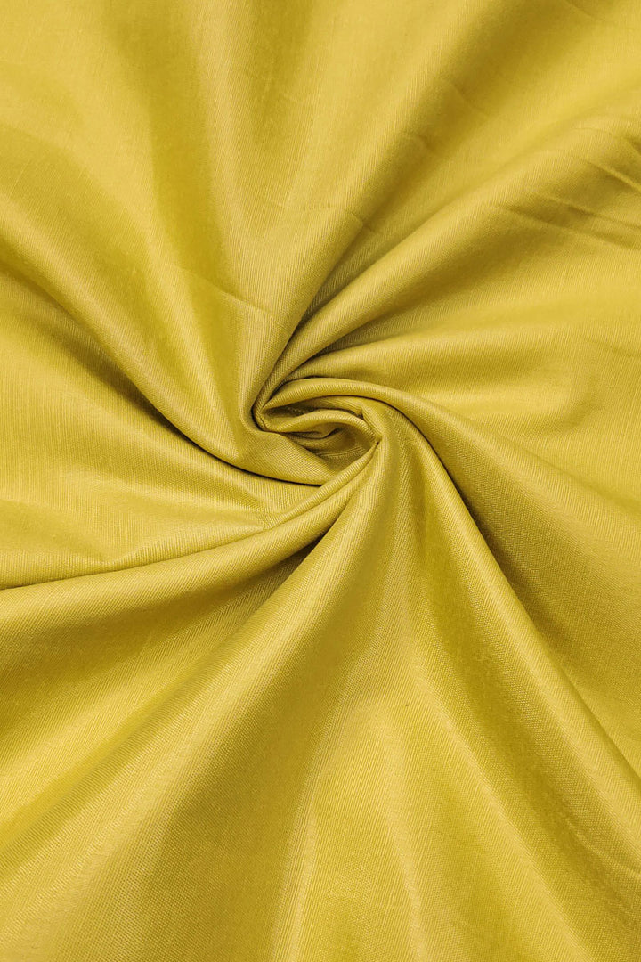 Yellow Hand Work On Banarasi Cotton Stunning Salwar Suit