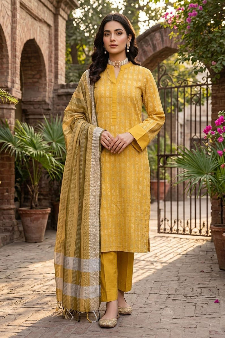 Yellow Color Cotton Fabric Stunning Salwar Suit | Buy Online India