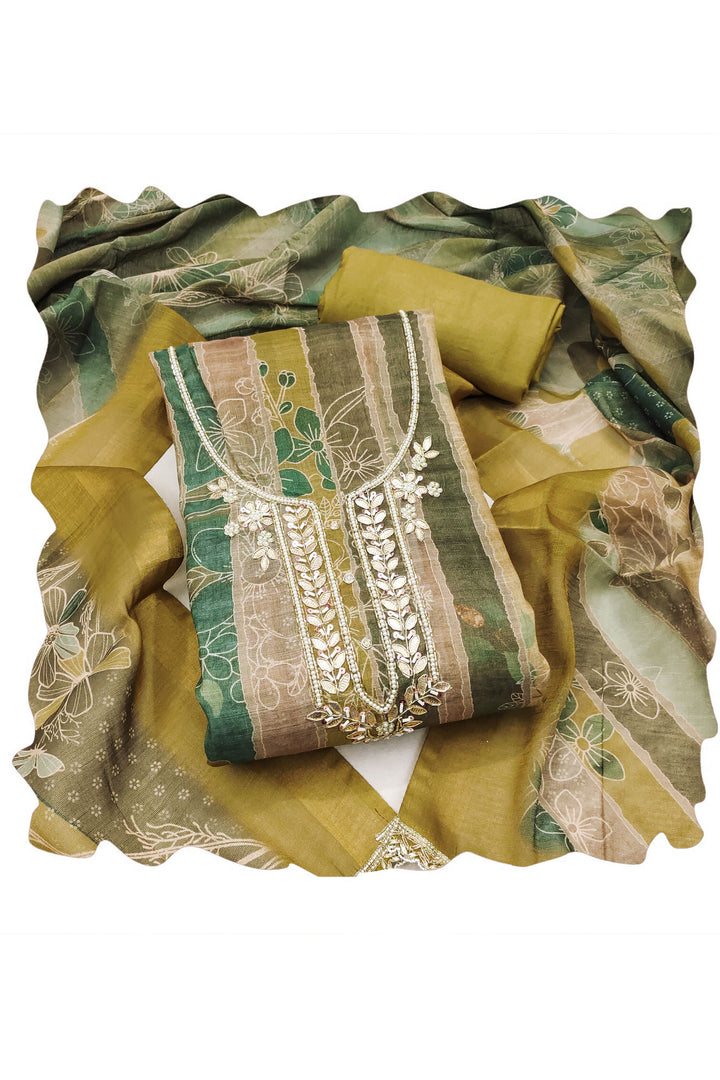 Cotton Mustard Color Excellent Printed Salwar Suit | Buy Online India