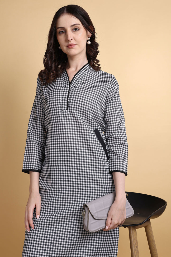 Marvellous Linen Printed Co-Ord Set In Black Color | Buy Online India
