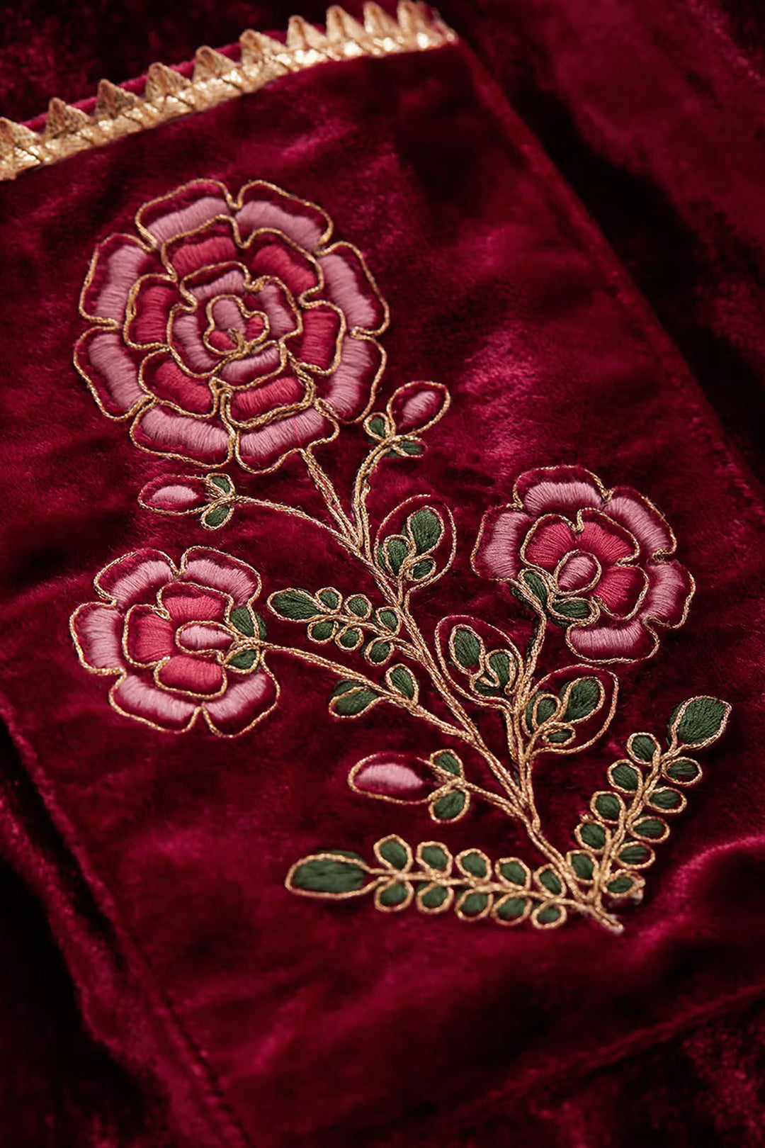 Maroon Color Velvet Fabric Readymade Salwar Suit | Buy Online India