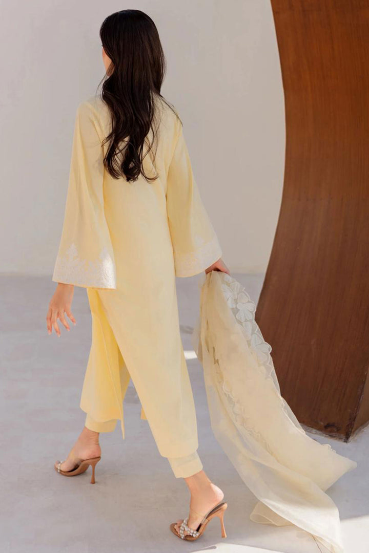 Chanderi Silk Yellow Color Attractive Festive Style Salwar Suit