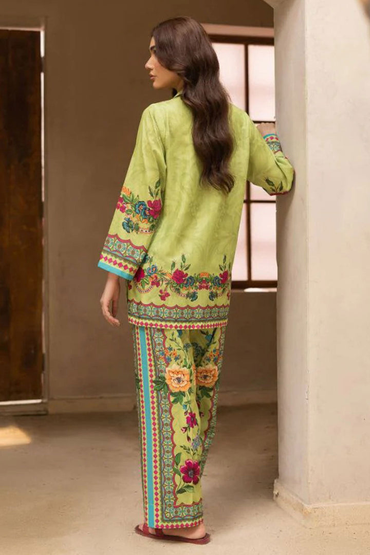 Rayon Green Color Printed Readymade Co Ord Set | Buy Online India