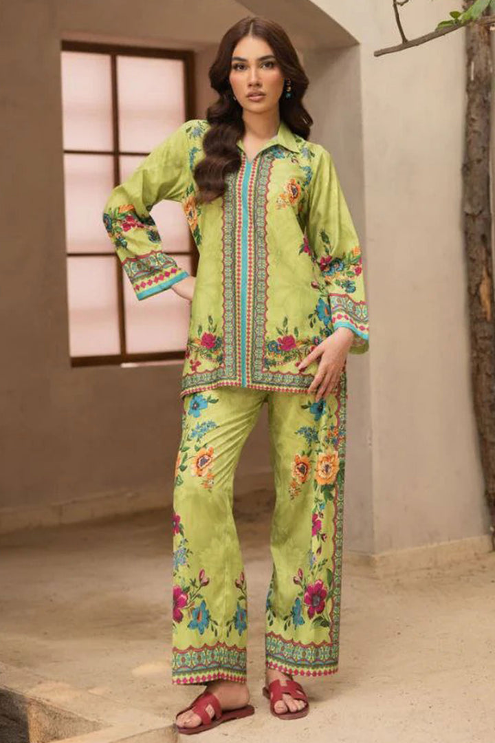 Rayon Green Color Printed Readymade Co Ord Set | Buy Online India