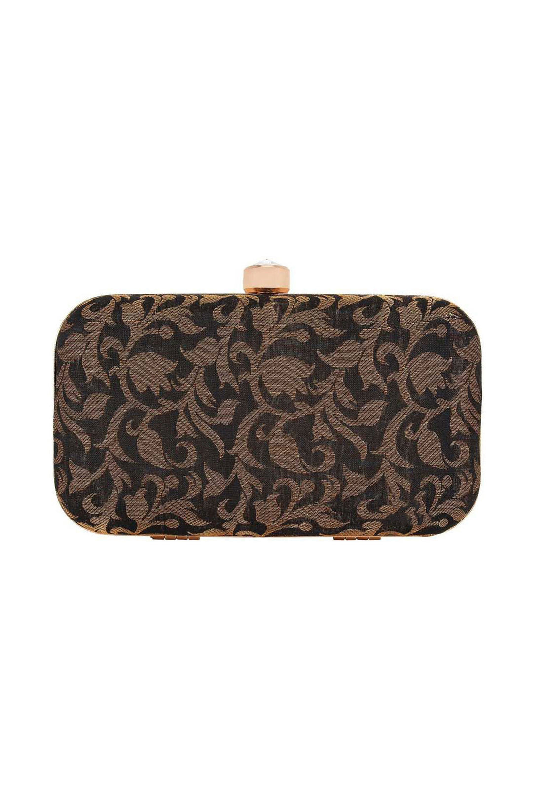 Party Style Fancy Fabric Black Color Excellent Clutch Purses | Buy Online India