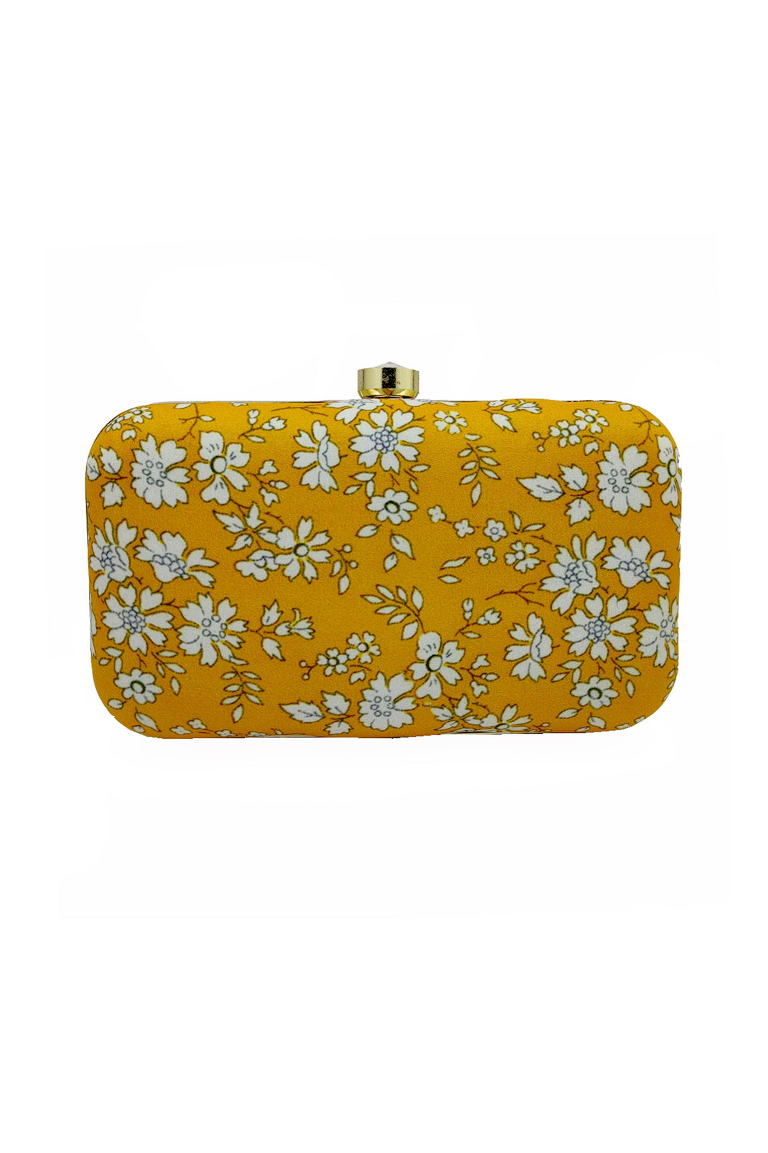 Trendy Fancy Fabric Yellow Color Party Style Clutch Purses | Buy Online India