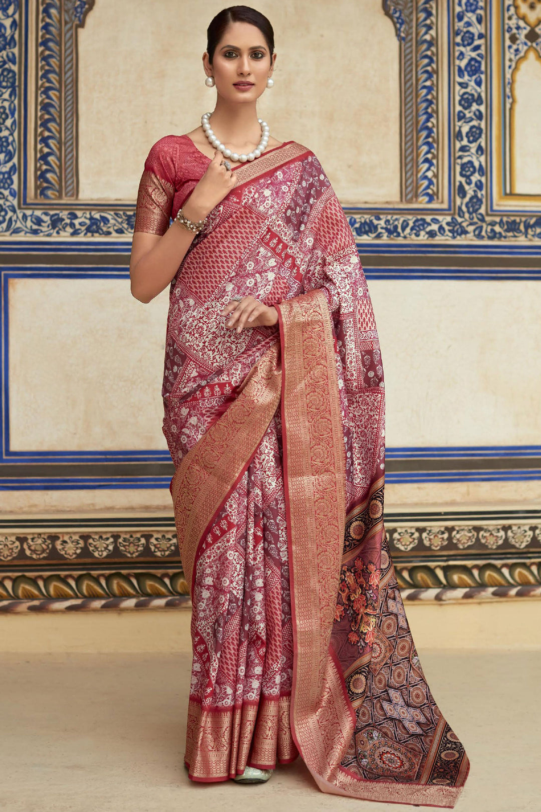 Viscose Fabric Sangeet Wear Multi Color Phenomenal Saree | Buy Online India
